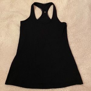 Black Lululemon tank top